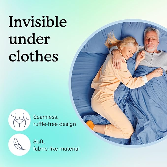 Because Premium Incontinence Booster Pads for Men and Women, Adds 4 Cups Extra Absorbency to Adult Diapers, Super Soft, Adhesive Strip Backing, Unisex, 60 Count (3 Packs of 20)