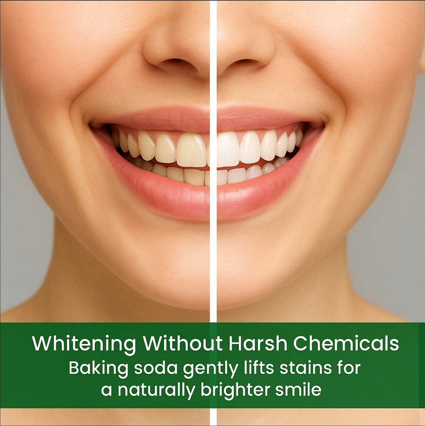 BrightenUp Toothpaste Tablets – Natural Whitening with Nano-Hydroxyapatite, Xylitol & Peppermint | Chewable, Fluoride-Free, Plastic-Free, TSA-Friendly | Remineralizes Enamel | 60 Tablets (1 Month)