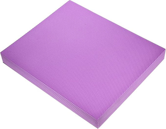 BESPORTBLE Portable Purple Tpe Balance Cushion Non Slip Stability Trainer Pad for Physical Therapy Yoga Core Strength and Mobility Exercises