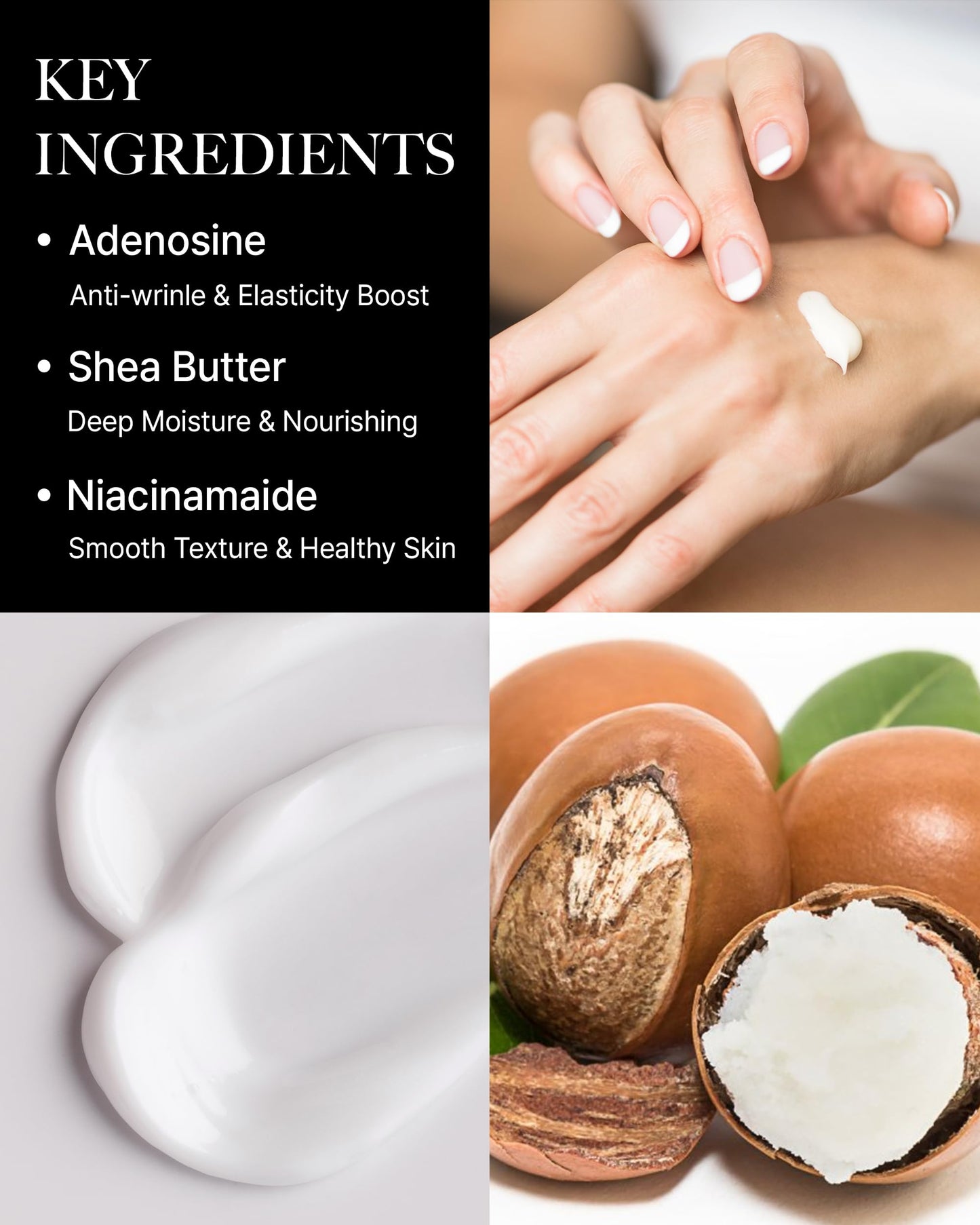 BiBiANG Walnut Creek Green Hand Cream - Korean Hand Care for Moisturizing & Nourishment - Hydrating Hand Care Formula with Forest Bergamot Scent, Shea Butter & Niacinamide - 1.69oz