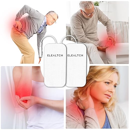 30PCS Compatible with AUVON TENS 7000 Electrode Pads for Tens Unit,Replacement Pads,2" X 4" Brand:ELEALTCH