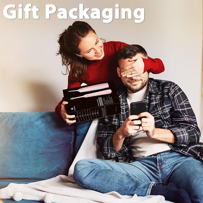 2-1 Oral Clean Kit- Water Dental flosser & Electric Toothbrush Combo- Brushing & Flossing- for Teeth Cleaning and Gum Health (Pink)