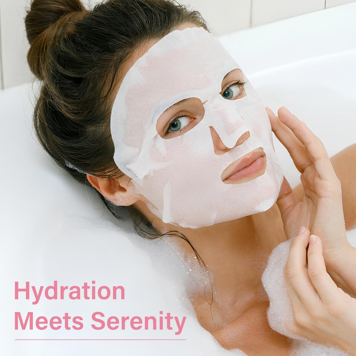 DERMIC Bio-Collagen Face Mask – Hydrating & Firming Korean Sheet Mask with Hyaluronic Acid, Anti-Aging Overnight Skincare, Pore Minimizing & Moisturizing Treatment, 32g, 4 Pack