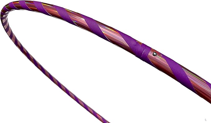 36" Purple Hula Hoop for Fitness, Dance and Fun | Lighter Weight at 11 oz | Made in The USA
