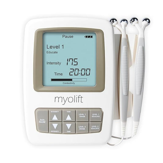 7E Wellness MyoLift Mini Microcurrent Facial Device - Non-Invasive Microcurrent Facial Device, Facial Skin Care Products for Anti Aging, Skin Tightening - Esthetician Supplies & Skin Care Tools -Face