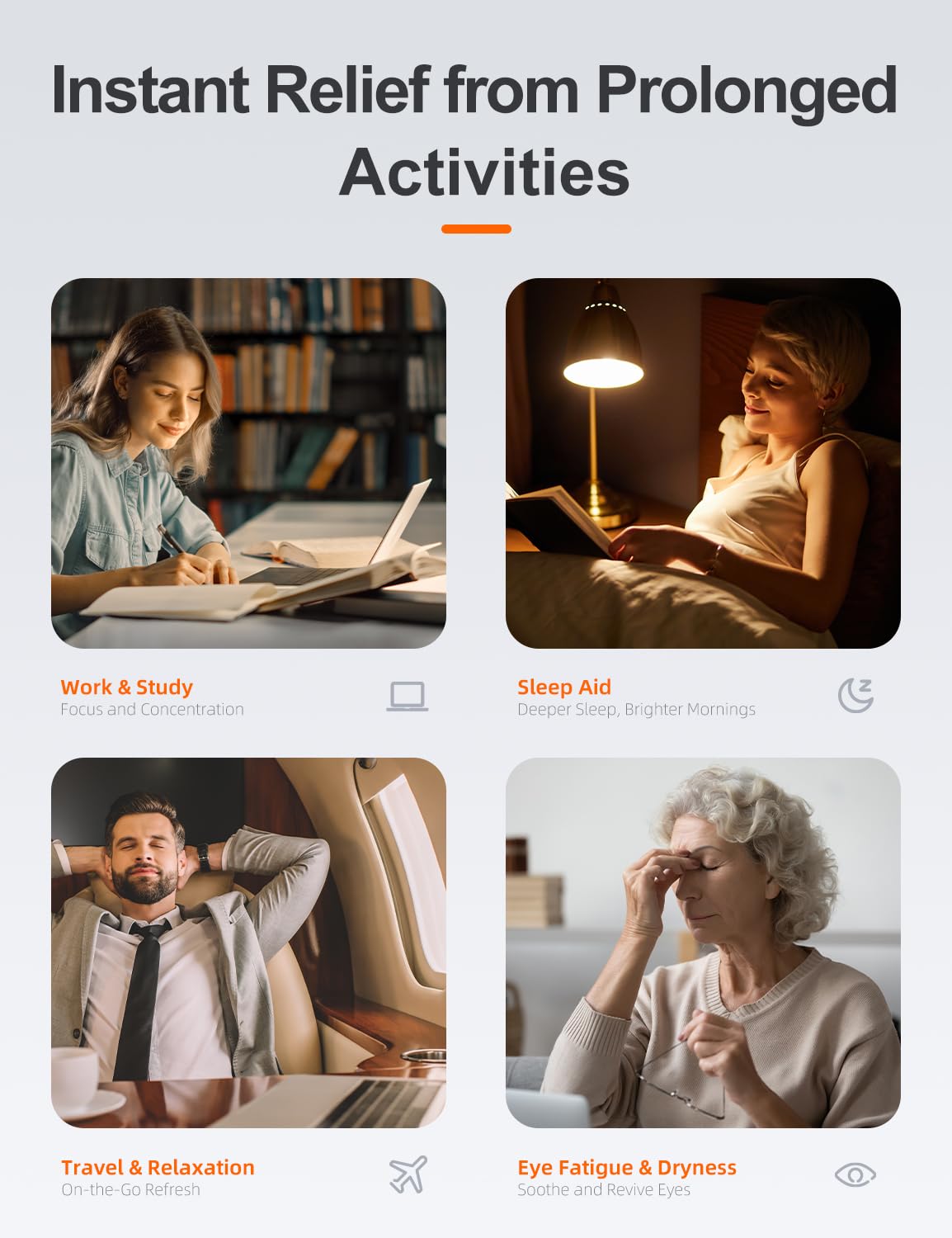 Silk Cordless Heated Eye Mask, Compress Heating Pad for Dry Eye Stye Eye Strain, Blackout Electric Warm Eye Mask for Airplane Sleeping for Travel, Idea for Women/Men (Silk-Green)