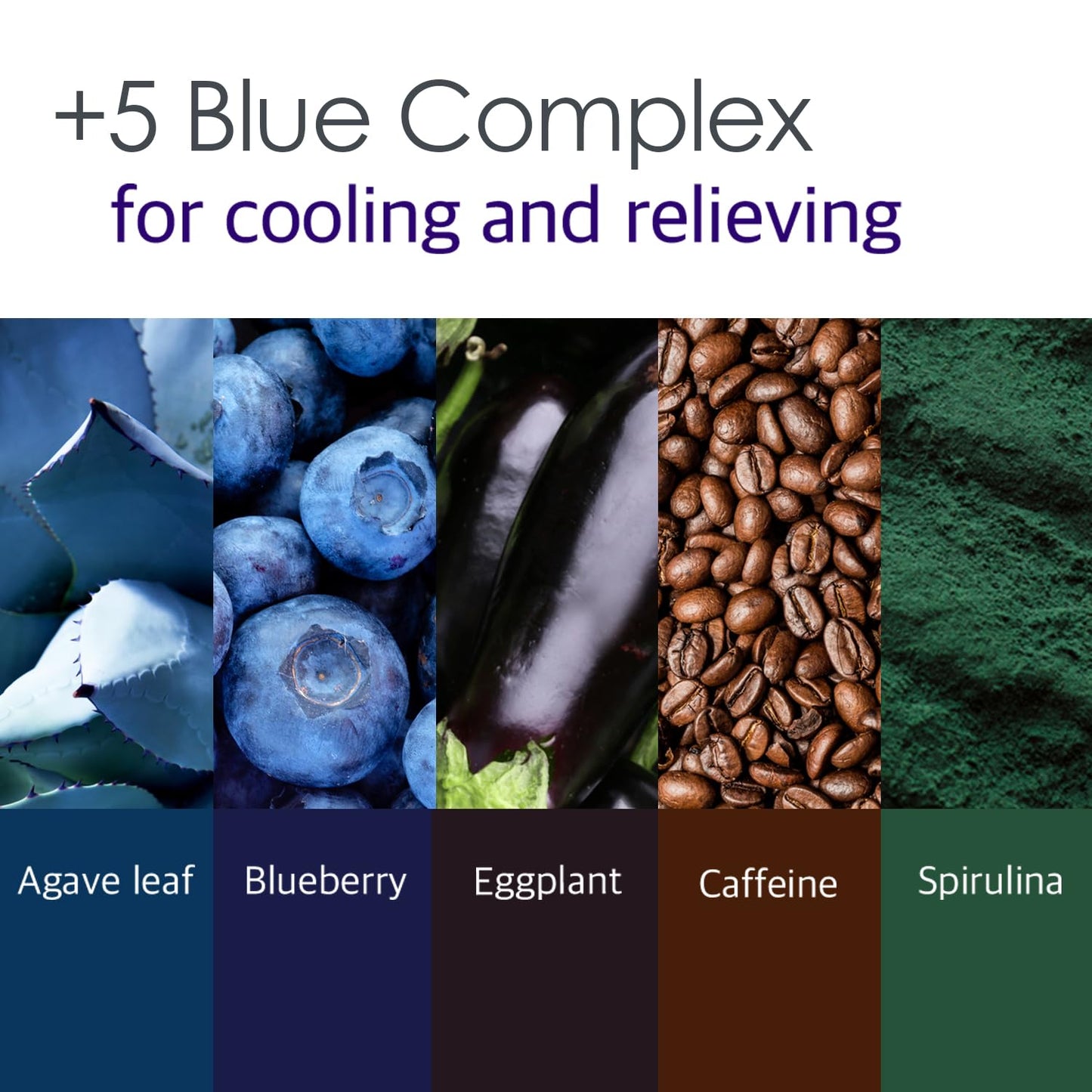 Petitfee Agave Cooling Hydrogel Eye Mask 60ea (30pairs) - Quick Calming Eye Patches with Blue Energy Complex, Agave, Blueberry, Eggplant, Caffeine Extracts, Moisturizing, Soothing Eye Care