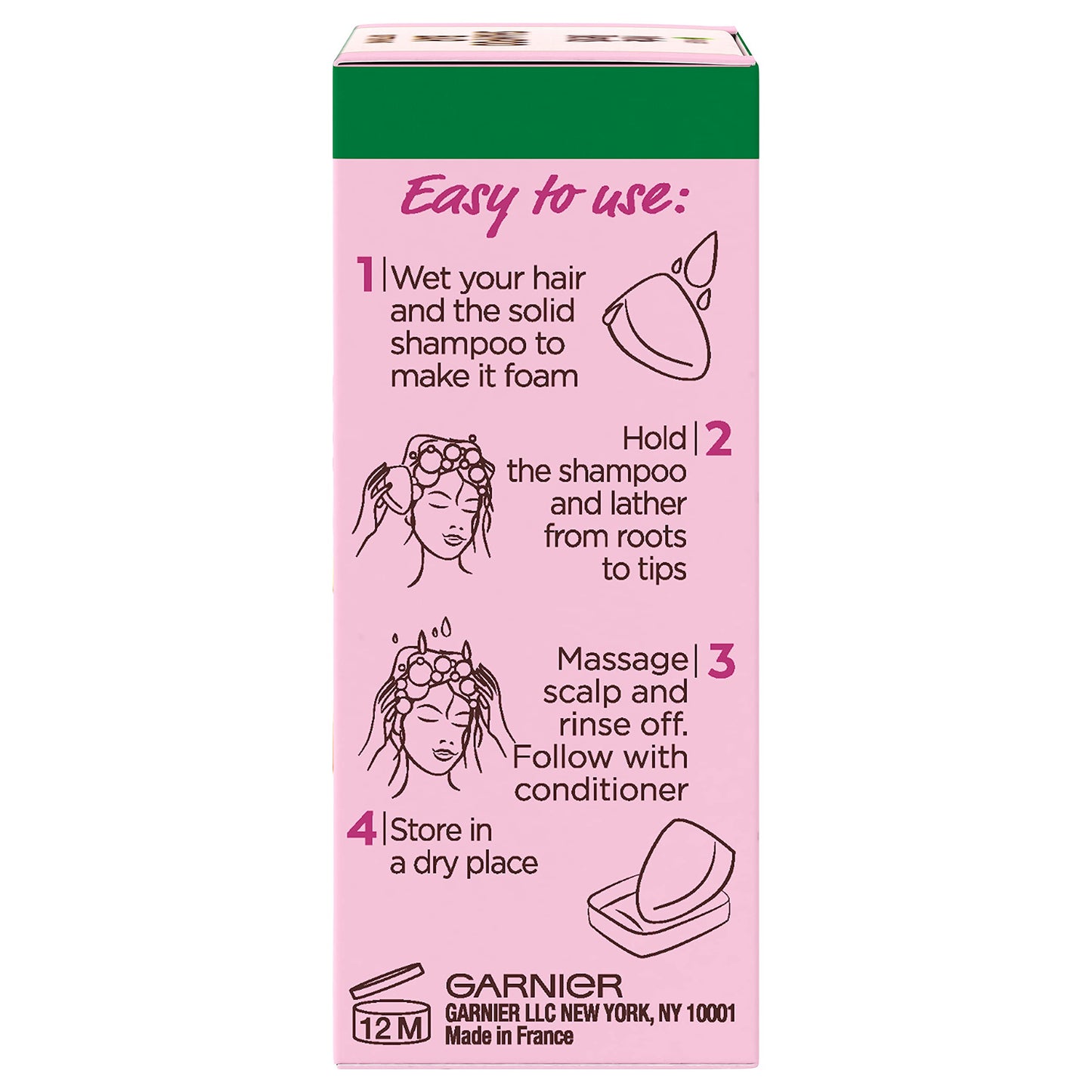 Garnier Whole Blends Softening Shampoo Bar for Fine to Normal Hair, Oat Delicacy, 2 Oz, 1 Count (Packaging May Vary)