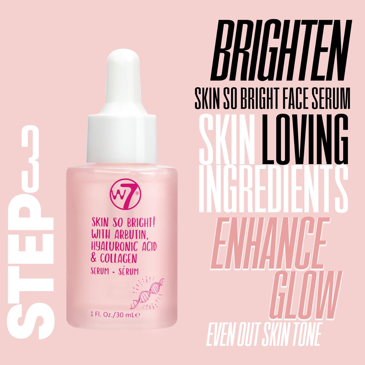 W7 Self Care Skincare Set | Face Cleanser, Toner, Serum, Moisturizer & Lip Mask | Complete Daily Face Routine | Full Size, Long Lasting Products to Use at Home