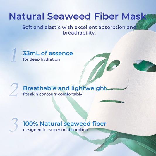 CHANDO HIMALAYA 2-Step Copper Peptide Anti-Wrinkle Ampoule Mask (1.5ml+33mlx5PCS) - Powerful Anti-Wrinkle Mask with Copper Peptides for Firming and Smoother Skin