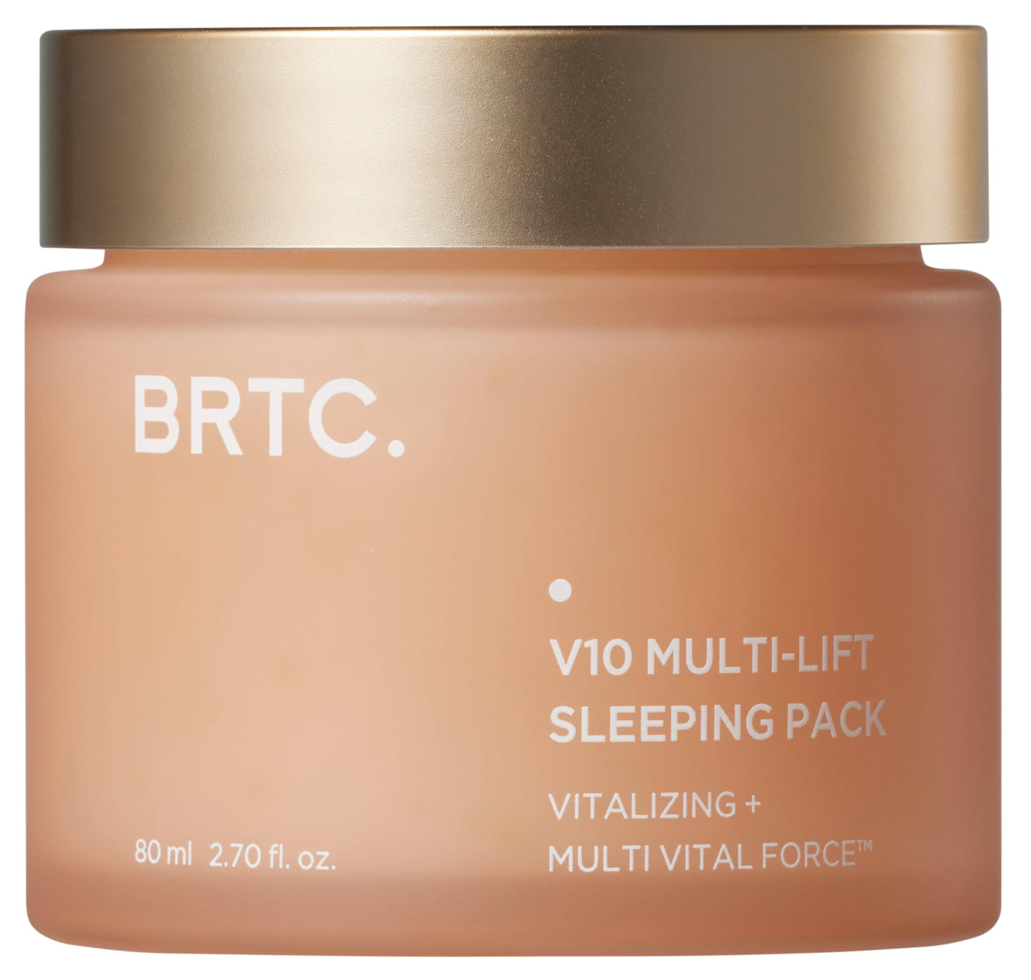 BRTC V10 Multi-Lift Sleeping Pack | Overnight Mask for Face Moisturizer, Moisturizing and Nourishing | Korean Skincare (80 ml, 2.70 oz)