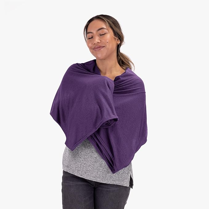 cocoon - Coolmax Travel Blanket | Compact Throw Blanket for Camping and Hiking | Fits in Backpack | Attaches to Luggage | Travel Essential | Fast Drying (Regular 70" x 55")