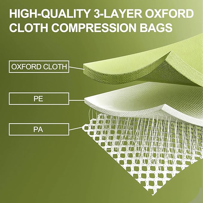 Umimile Vacuum Storage Bags Jumbo, Space Saver Sealer Bags, Airtight Compression Bags for Clothes, Pillows, Comforters, Blankets, Bedding