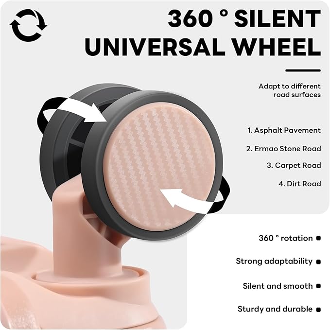 20 Inch Carry On Luggage With Cup Holder & USB Port, Airline Approved TSA-locked Luggage, Lightweight PC Material Travel Suitcase With 360° Spinner Wheel (14-20-24-28in Pink, 14-20-24-28in)