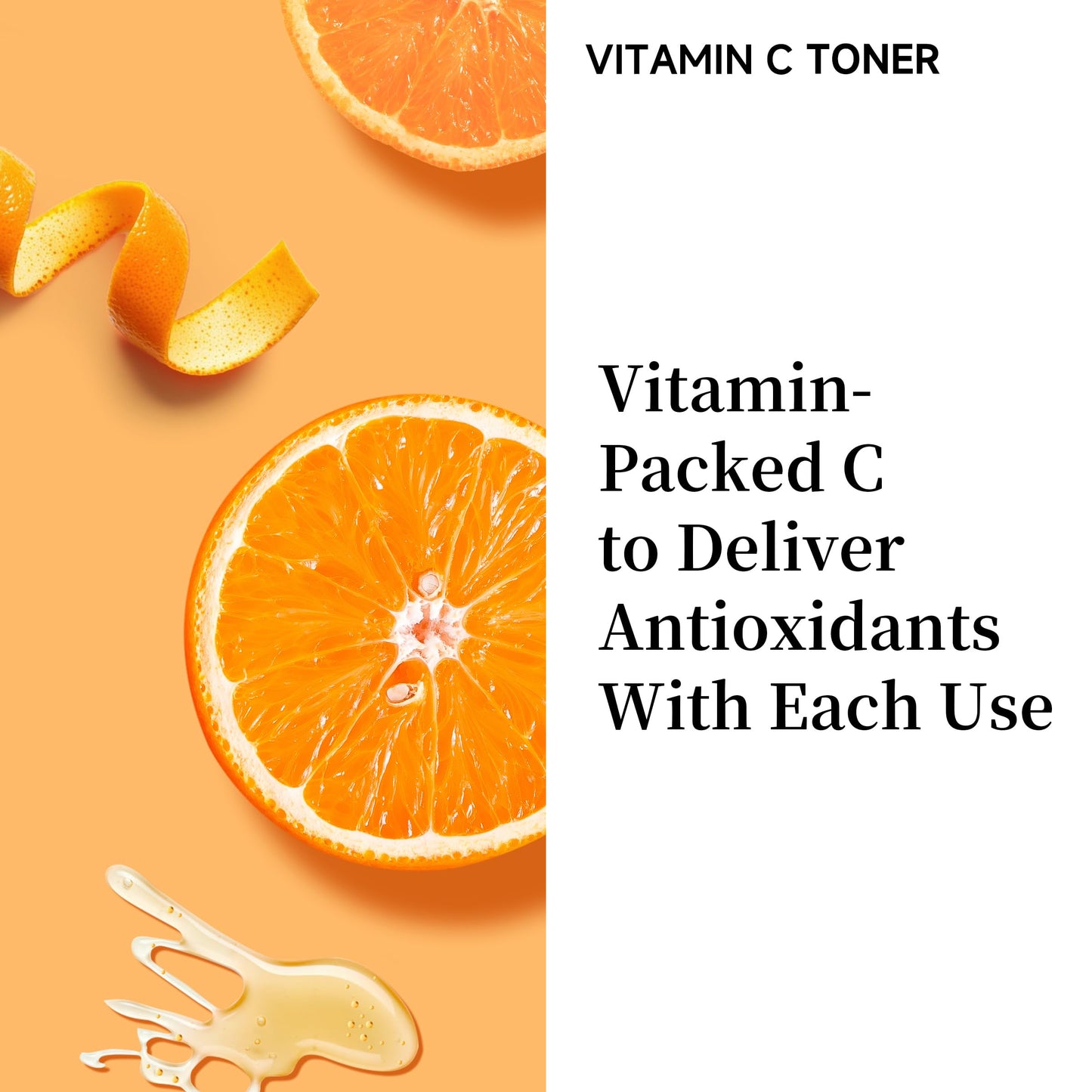 5X Vitamin C Toner HONLINK Facial Care Toner, Hyaluronic Acid Hydrating Facial Treatment for Even Skin Korean Tone, Safe Glowing Skin 130ml,K-Beauty,Tk Popular Skin Care Products, Women Gift