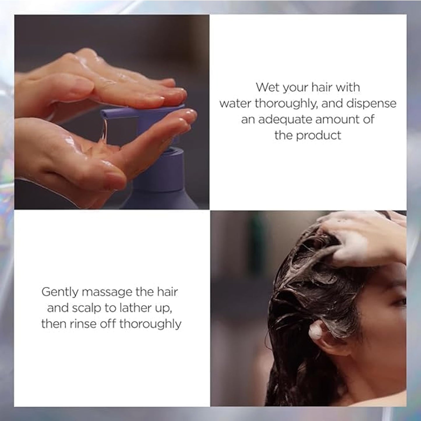 AYUNCHE Derma Calming Vegan Shampoo 1.76oz + Hair Mask 1oz Mini Kit [For Dry & Sensitive Scalp] | Gentle Hydrating Scalp Care | Strengthen Scalp Barrier | Korean Salon Brand