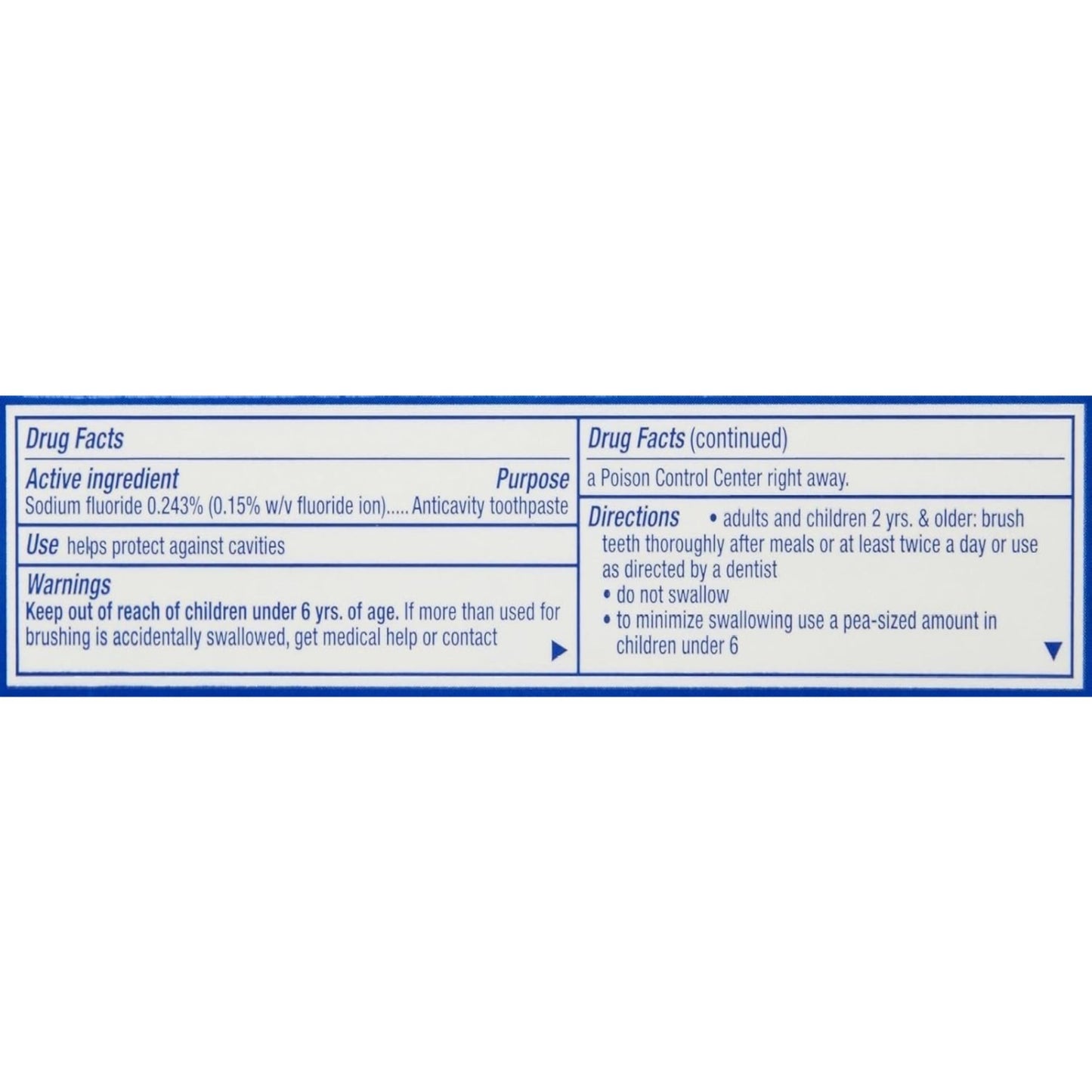 Crest Cavity Regular Toothpaste, Travel Size .85 oz. (Pack of 24)