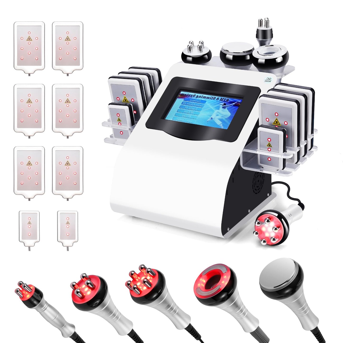 Body Machine Body Multifunctional Beauty Machine Cellulite Device, White