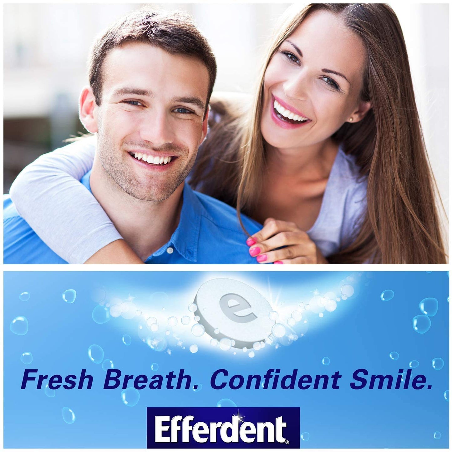 Efferdent Plus Mint Anti-Bacterial Denture Cleanser | 90 Tablets