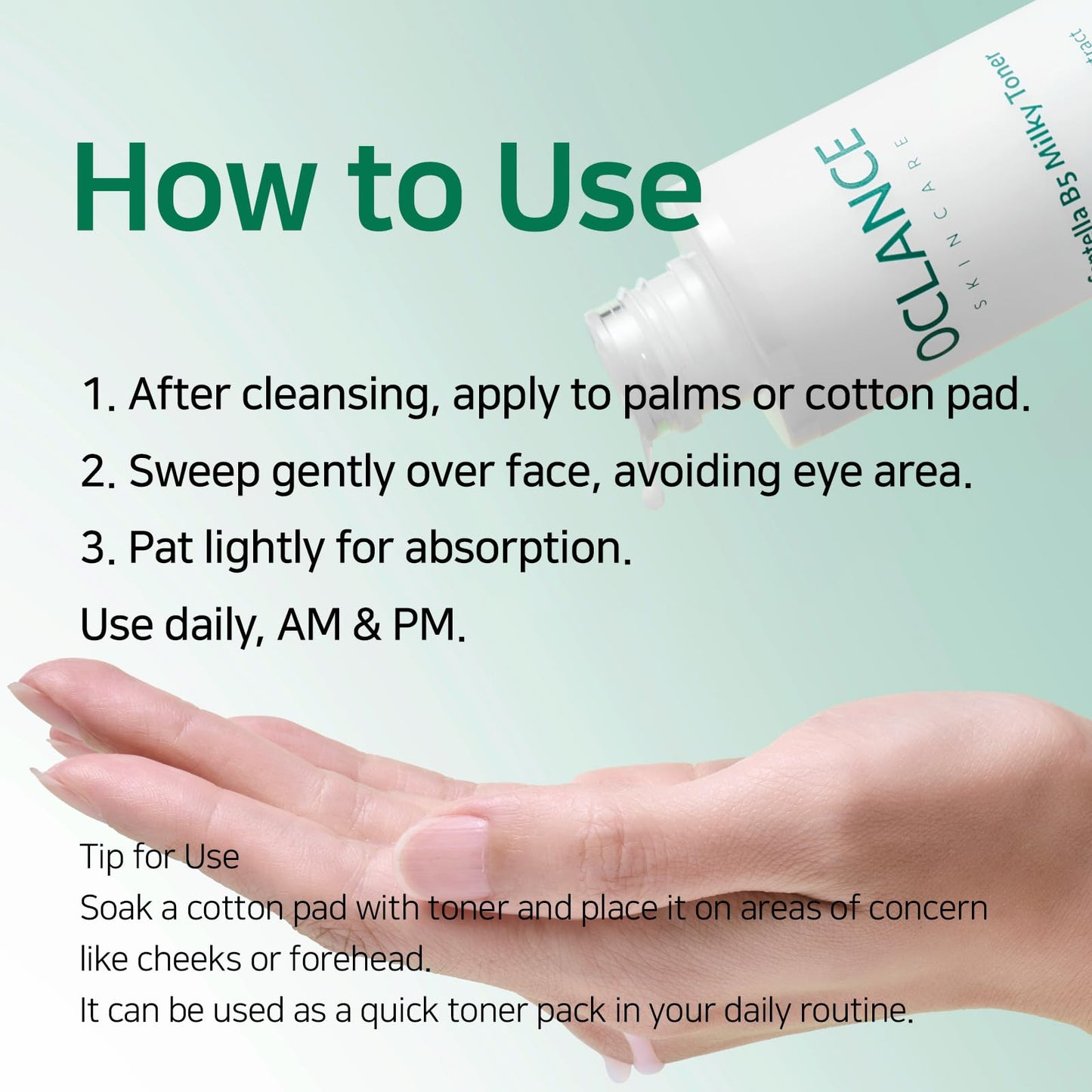 Centella B5 Milky Toner for Hydrating, Soothing, Skin Barrier Support with Niacinamide, Panthenol, Centella, Sensitive Skin, Fragrance-Free, Korean Skin Care, 150ml / 5.07 fl.oz.