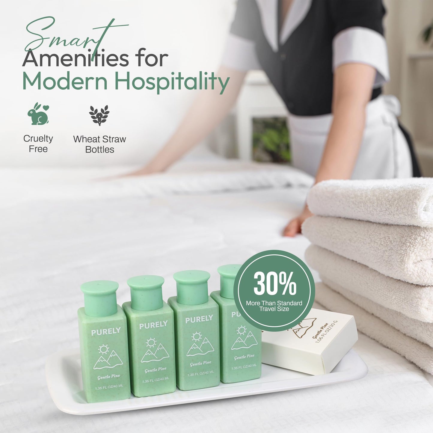 150 piece set | Hotel Soaps and Toiletries Bulk set | Airbnb Essentials for Hosts | Mini Travel Size Shampoo and Conditioner Sets | Bulk Travel Size Toiletries | Homeless Supplies Bulk Amenities