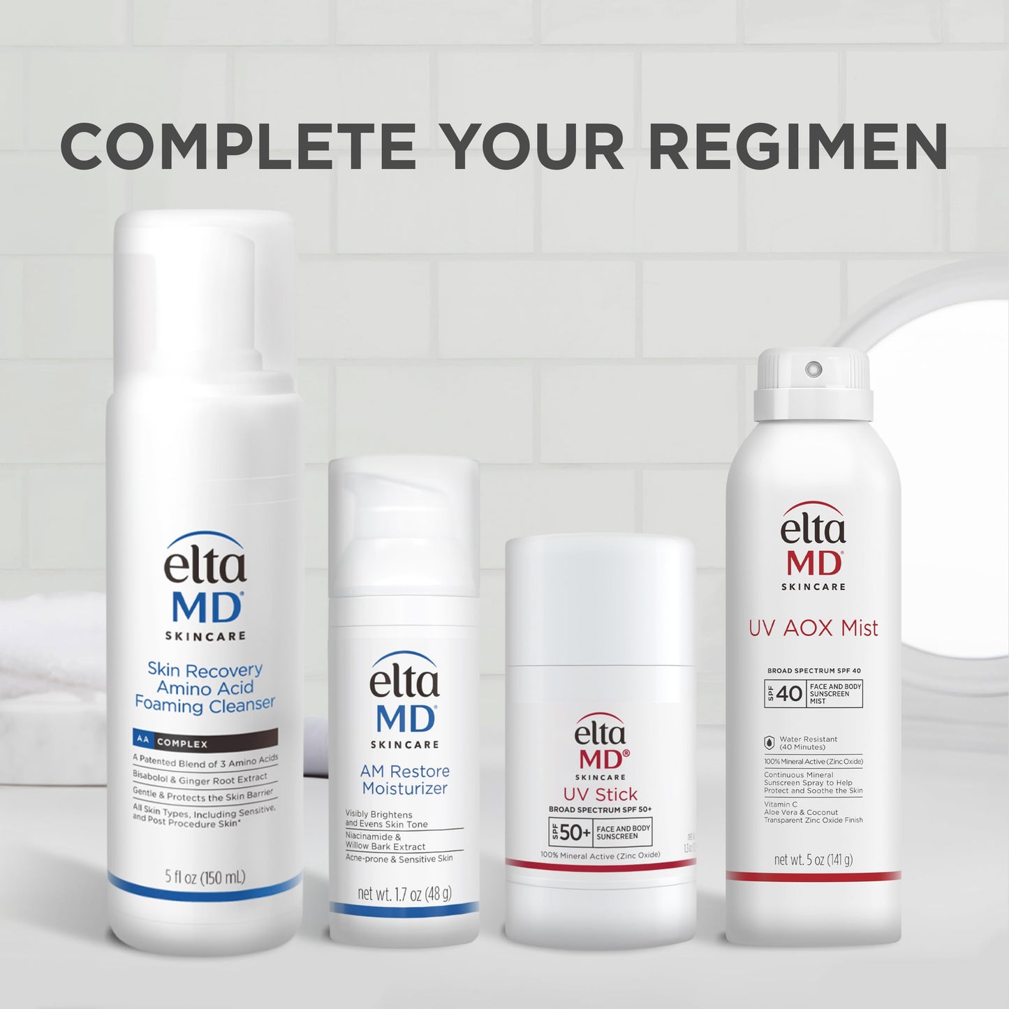 EltaMD UV Stick Sunscreen for Face and Body, Mineral SPF 50+ Face Stick Sunscreen with Zinc Oxide For Kids and Adults, Sensitive Skin, 1.3 oz