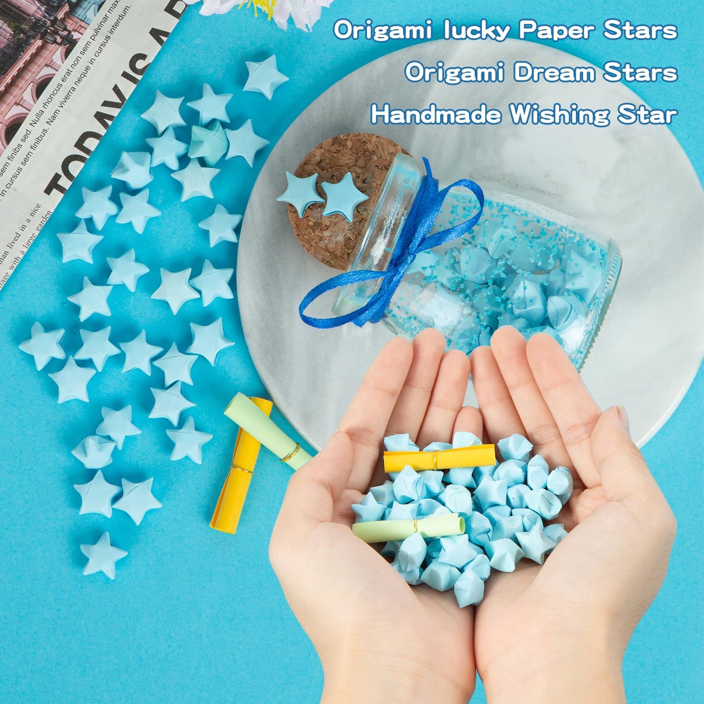 Birthday Gifts for Women,Blue Gift Basket for Women Friendship Gift Set Unique Gift Ideas Box for Best Friend Mom Sister Girlfriend Birthday Presents