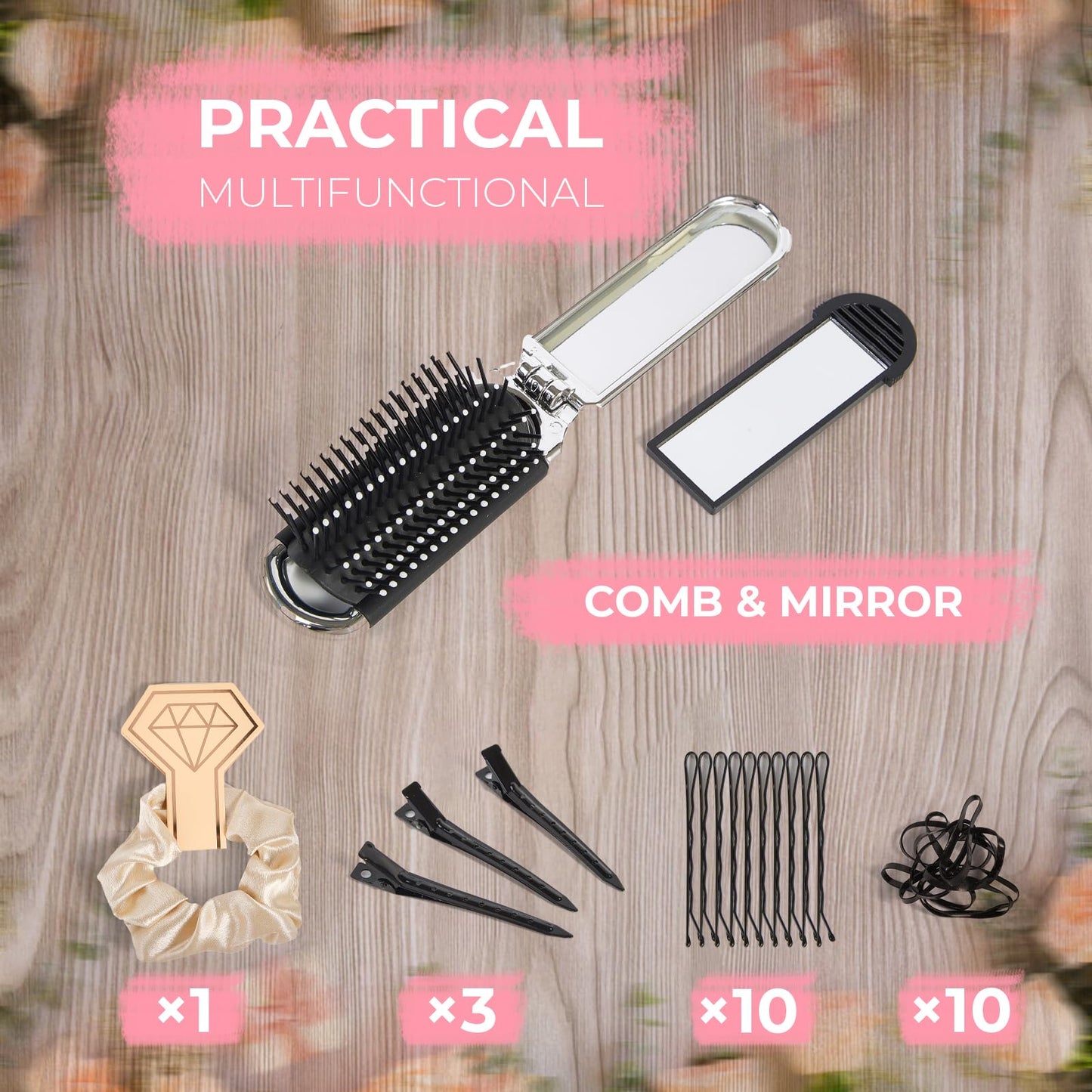 AOLRNALI Bridal Emergency Kit for Wedding Day, Wedding Essentials Survival Set for Team Bride, Must-Have 30+ Essentials Travel Kit with Makeup Bag