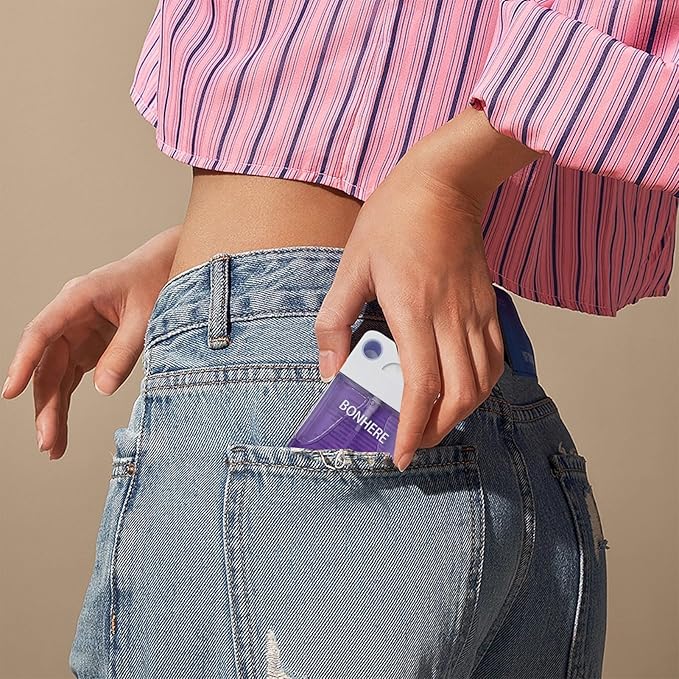 8 Pcs Hydrating Hand Sanitizer Spray, 8 Scents, 10.4 FL. OZ. Portable Sanitizer Spray for Travel Size, 500-Sprays Each Multi-Flavor (8Pcs.)