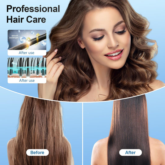 Hair Dryer for Women and Men 1875W Portable Ionic Hairdryer Travel Blow Dryer with Diffuser Nozzle Small Lightweight and Quiet Fast Drying as Salon No Heat Damage