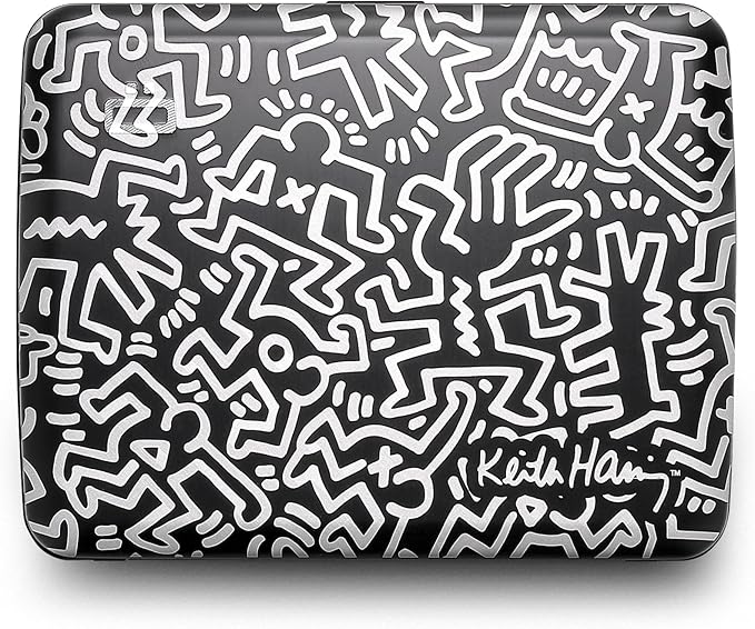 Aluminum wallet, Large capacity with metal lock, RFID Protection against fraud and demagnetization, Smart Case OSLO Large model