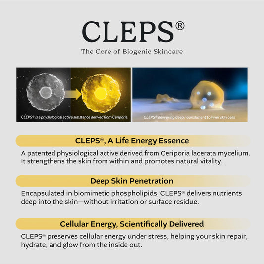 cepoLAB Biogenic Essence 90% CLEPS® Hydrating Face Serum – Korean Skincare for Dull & Dehydrated Skin, 5.24 fl.oz