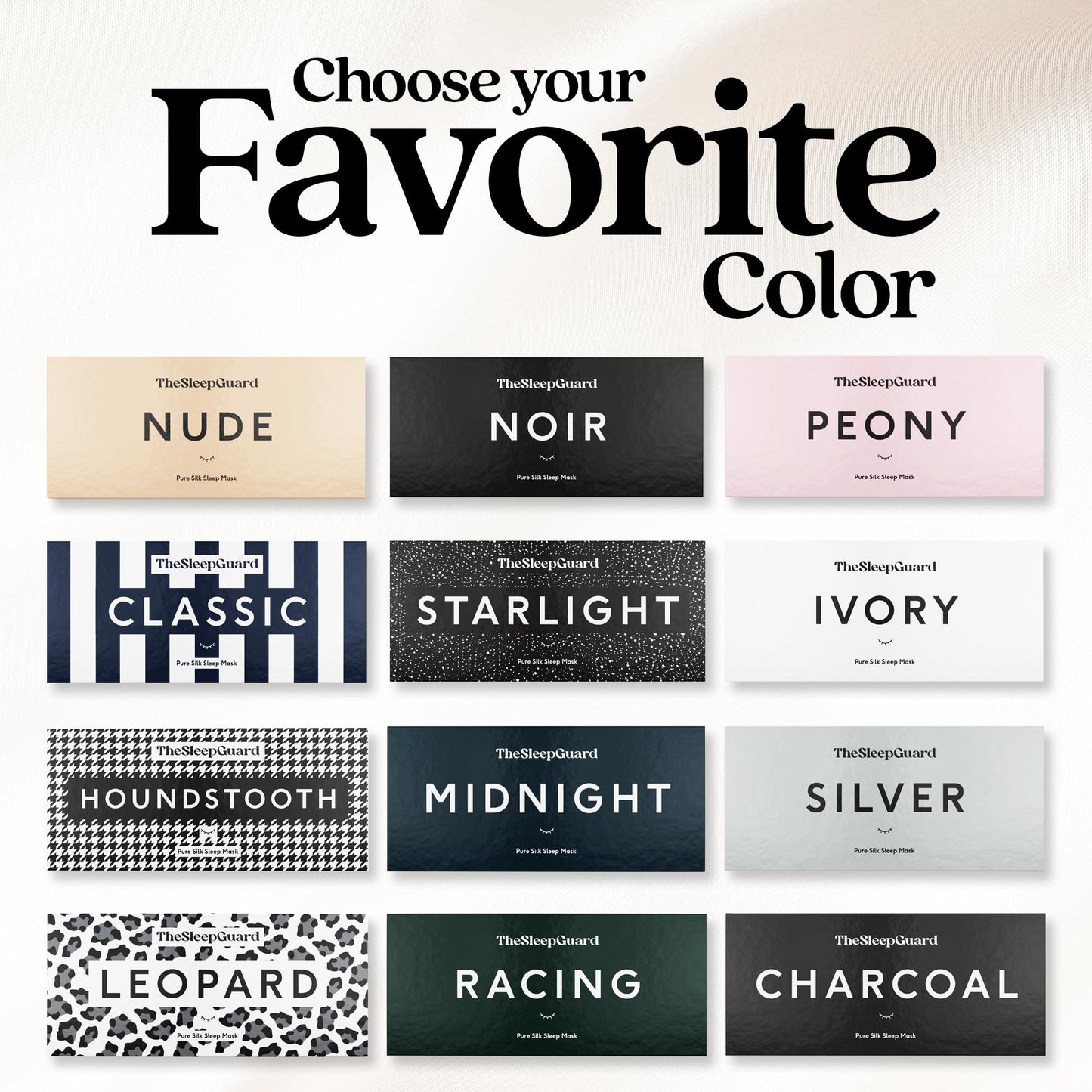 TheSleepGuard Pure Silk Sleep Mask [100% 6A Mulberry Silk, 22 Momme] Light Blocking Travel Essentials. Eye Masks for Sleeping. Black Oeko-Tex Blindfold. Eye Covers for Men & Women