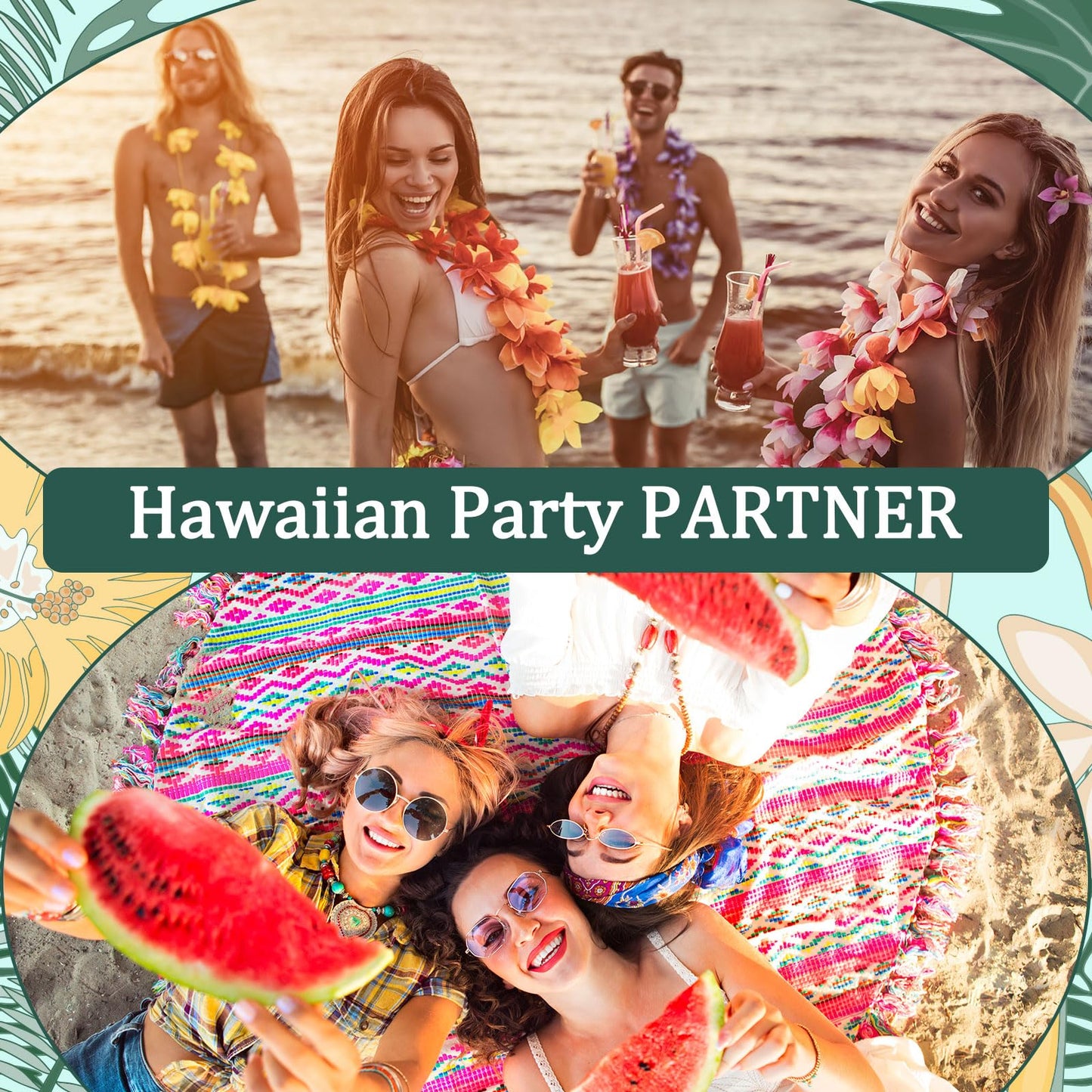 Dansib 36 Pcs Mini Sunscreen Bulk for Hawaiian Party Spf 30 Water Resistant Sunscreen Lotion Bulk 1oz Travel Size for Summer Party Supplies