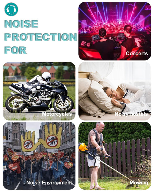 Airplane Ear Plugs Pressure Relief - Painless Flying - Noise Reduction Travel Earplugs - Plane Travel Essentials - Comfortable Reusable Filtered Flight Ear Plugs for Adults