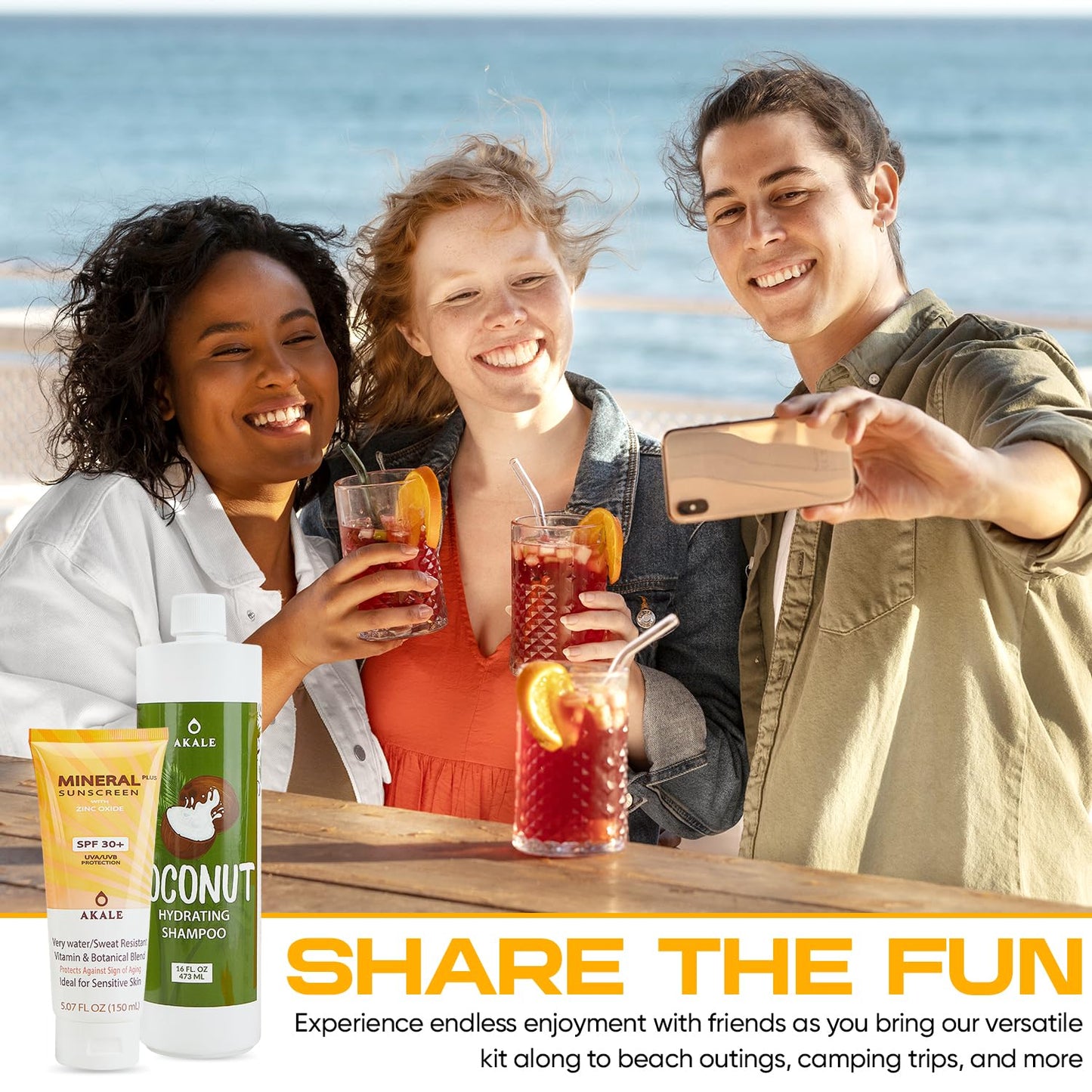 Fake shampoo & Sunscreen, Hidden Liquor Smuggling Kit, Flasks for Travel, Smuggle Your Booze Anywhere with Discretion -By AKALE, 1,246 ML