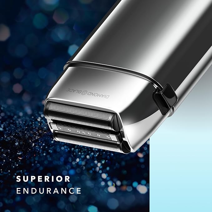 Blade & Stone™ PS501 Foil Shaver | Graphene-X™ Blade | Professional Foil Shaver for Men | 8000 RPM Durable Motor, All-Metal, Cordless Barber Shaver - The Aviator