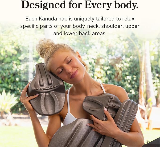 SOMA Nap Pillow - Cervical Traction Device for Neck Pain Relief Neck Stretcher Professional Neck Massager Home Physical Therapy Designed by a Physical Therapist