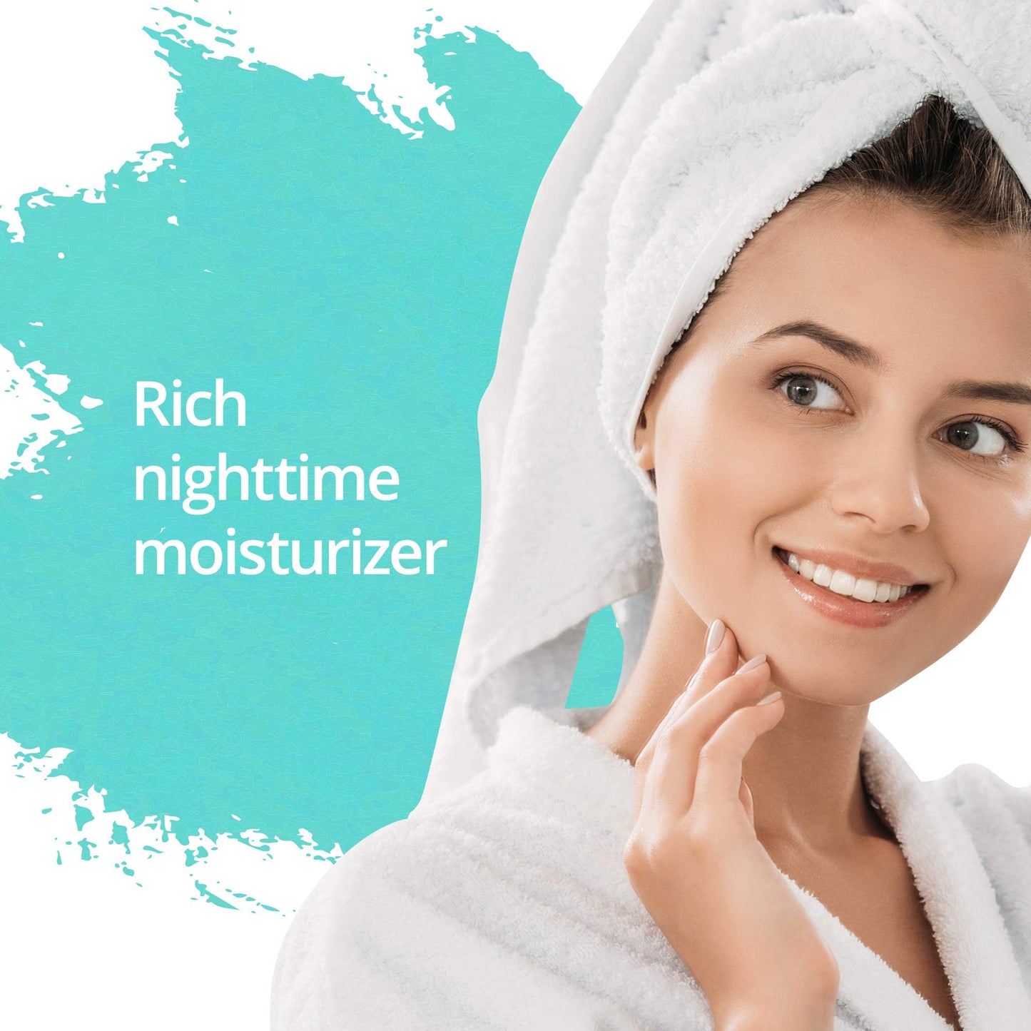 Sea Kind Natural Skin Care Anti-Wrinkle Cream and Face Moisturizer, Anti-Aging Night Cream with Marine Actives