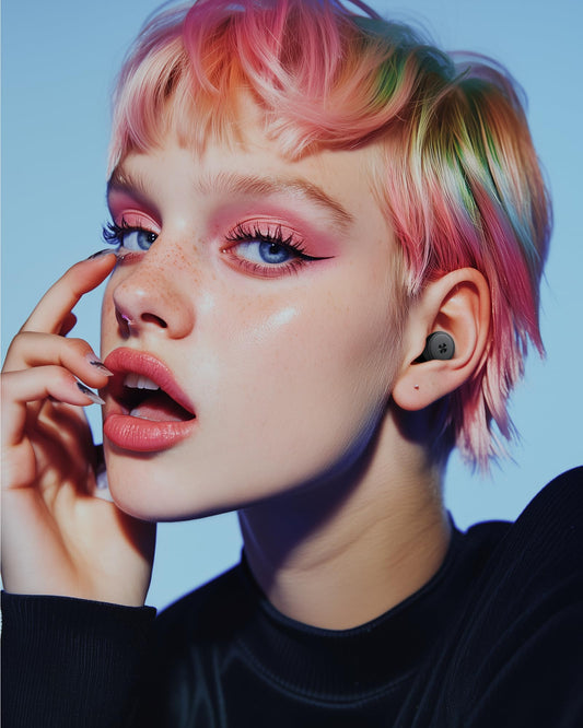 BIGOOD 45dB Ear Plugs for Sleeping 0.1oz Ultra-Comfy Noise Cancelling Ear Plugs for Concerts, Deep Focus, Travel, Noise Reduction Ear Plug with 8 Ear Tips Reusable Earplugs with Carry Case Black