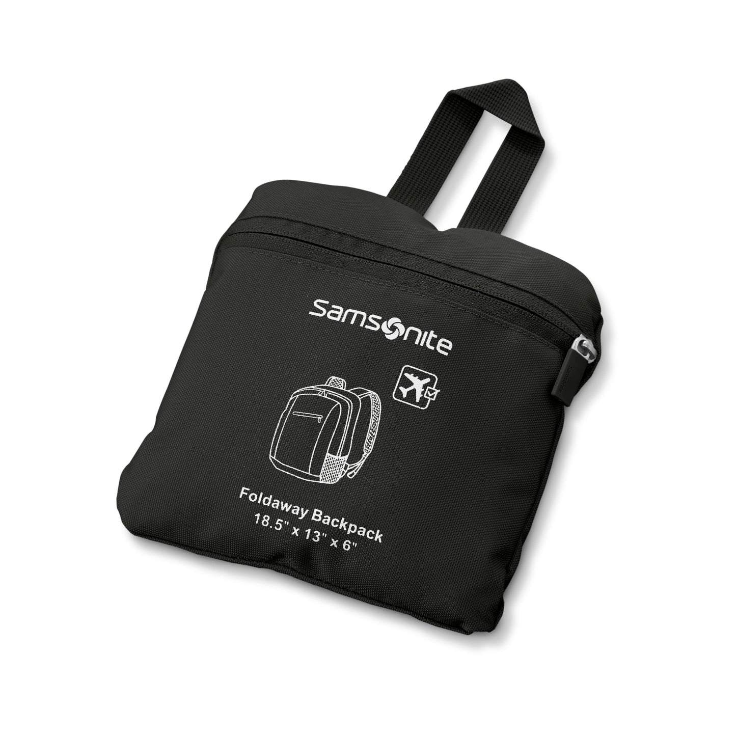 Samsonite Foldaway Backpack, Black