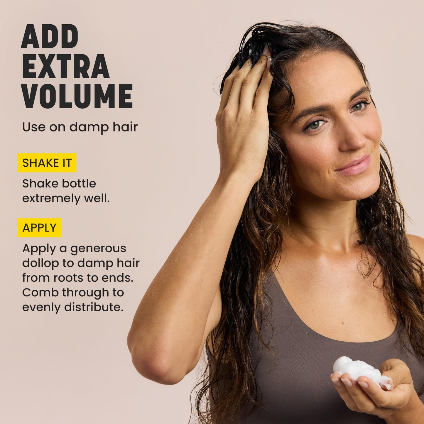 Drybar Southern Belle Volume - Boosting Mousse - Travel Size | Prevents Frizz & Damage, Smoothes Hair, and Provides Shine for Long-Lasting Body & Style
