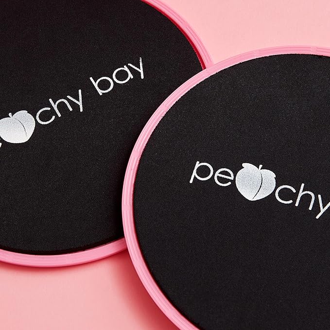 2Pcs Core Sliders for Carpet & Hardwood Floor | Sliding Gliding Disc Workout Equipment for Home & Gym Workouts to Strengthen Abdomen, Core & Glutes | Lightweight, Use on All Floor Surfaces.