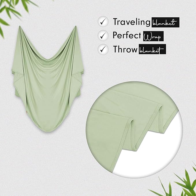 K E L O R Luxury Cooling Travel Blanket - Stretchy, Lightweight Soft & Breathable Shawl Wraps for Women