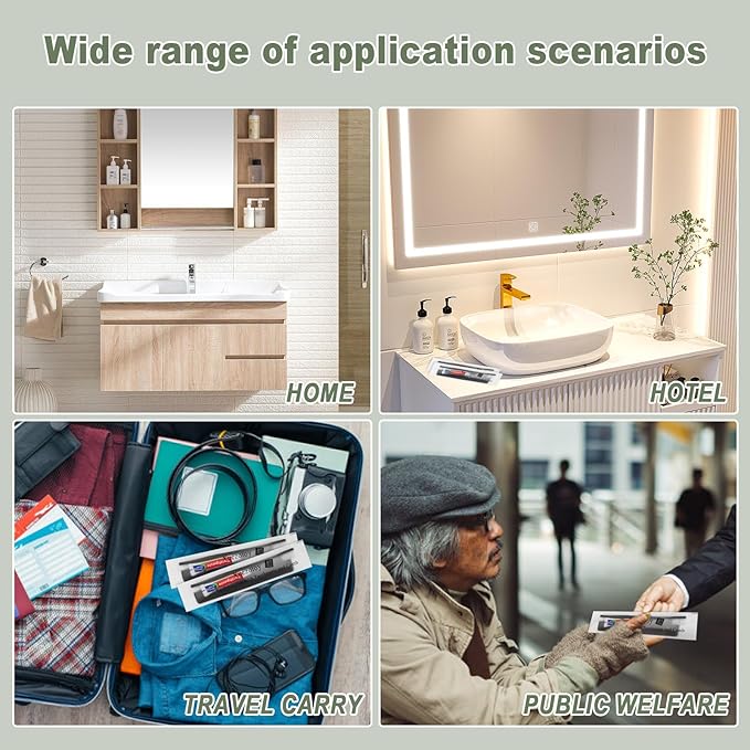 100 Pack Black Disposable Toothbrushes with Toothpaste and Comb Set,10g Toothpaste,7inch Hair Comb,Individually Wrapped Disposable Travel Toothbrushes Kit in Bulk for Homeless,Airbnb,Hotel,Shelter