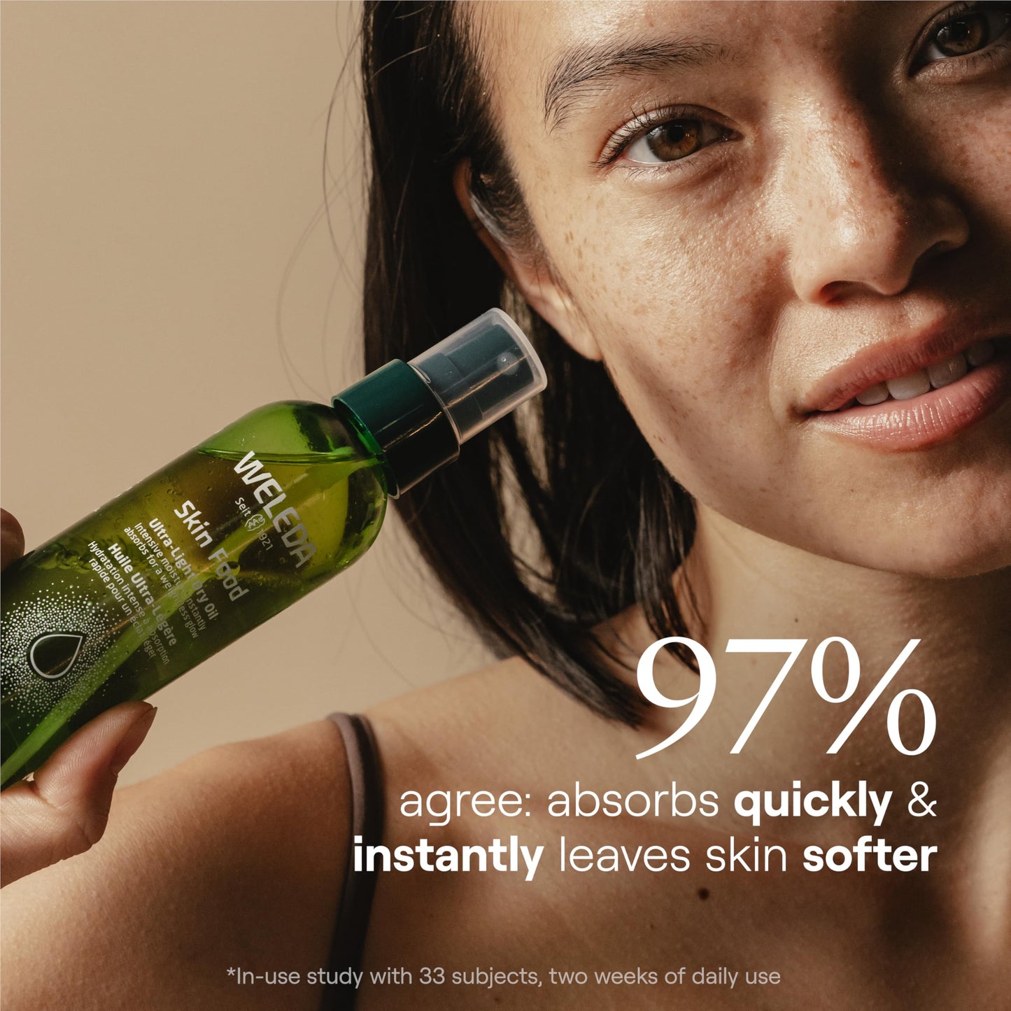 Weleda Skin Food Ultra-Light Dry Oil, 3.4 Fluid Ounces, Plant-Rich Formula with Vitamin-Rich Oils and Extracts of Pansy and Chamomile