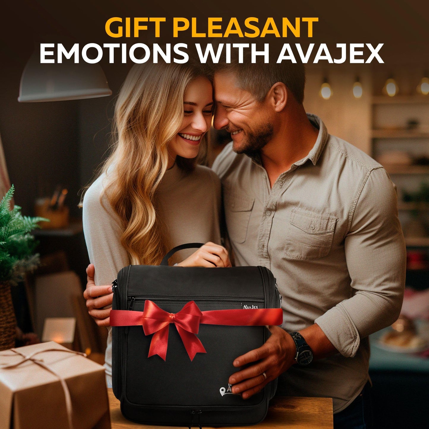 Travel Toiletry Bag for Men and Women - (10.6”x10.6”x3.2”) Large Hanging Toiletry Organizer - Waterproof Hygiene Bag with Metal XXL Swivel Hook, with Sturdy Zippers and 19 Compartments for Toiletries