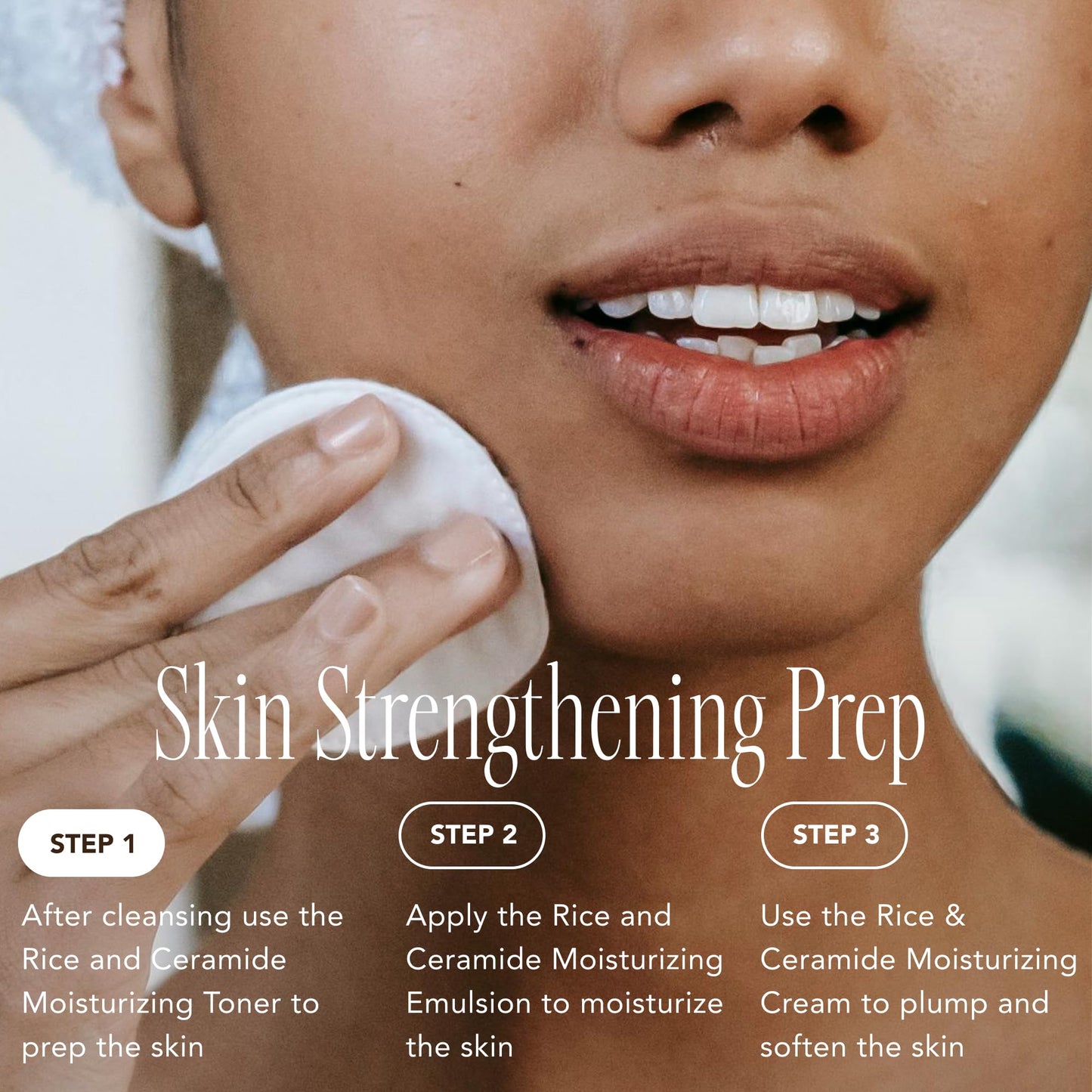 The Face Shop Rice Ceramide Moisturizing Skincare Set - Toner & Moisturizer, Korean Skin Care with Rice Water, Gift Set, Travel Size, Hydrating for Dry Skin