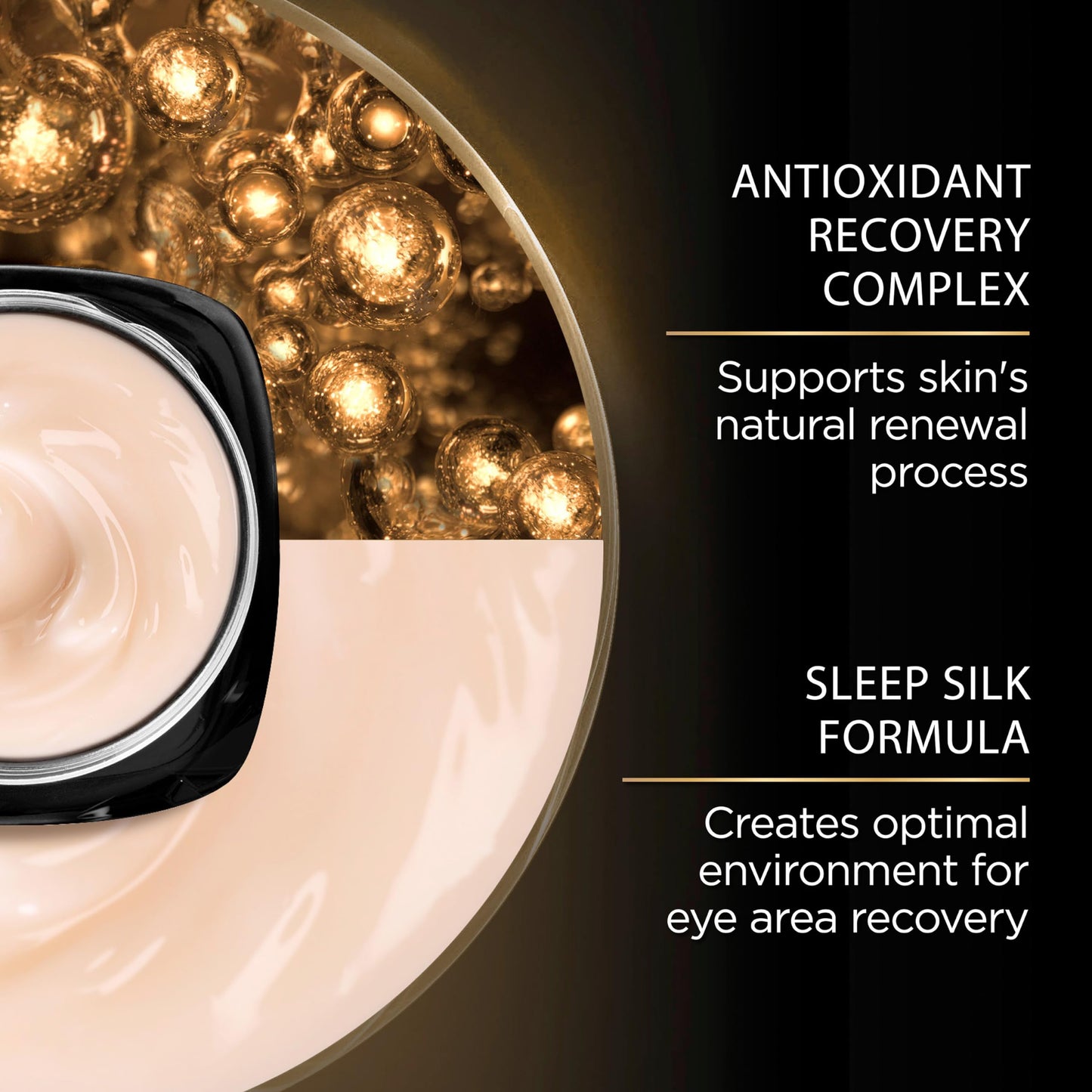 L'Oreal Paris Age Perfect Cell Renewal Midnight Eye Cream, Antioxidant-Rich Under Eye Cream to Treat 8 Signs of Aging, Includes Night Cream Sample