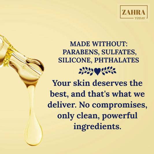 ZAHRA Today's Lavish Trio Face Serum Travel Pack - Hyaluronic Acid, Vitamin C & Retinol - Combat Aging, Dark Spots & Wrinkles (3 Vials, 0.17 Fl Oz Each)